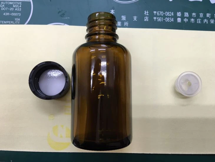 Glass Coating Special Bottling Drip Seal Brown
