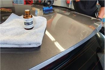 Contacthoek van nano-coating