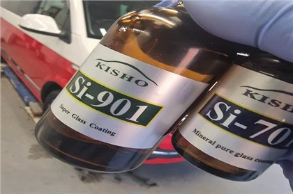 Twee lagen keramische coating